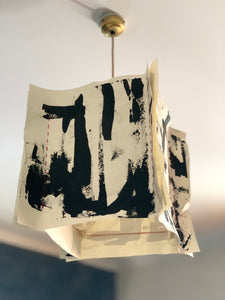 Lampshade #7 - Black Paint